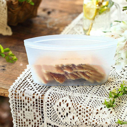 Silicone Refrigerator Food Storage Vacuum Seal Bag - www.Shopthatapp.com