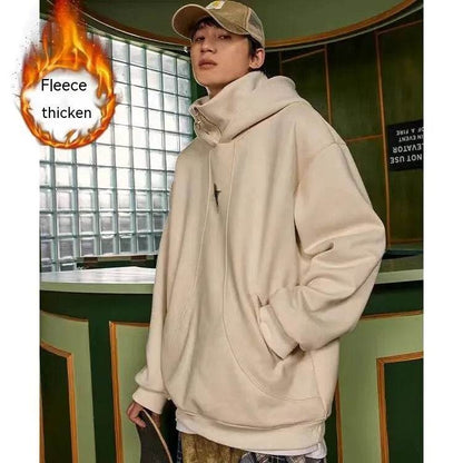 Fashion Turtleneck Street Hip pop Hoodie Sweatshirt Men - www.Shopthatapp.com