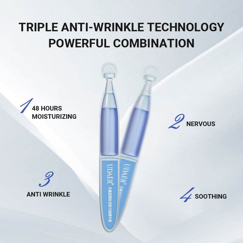 UDAER Blue Copper Peptide Serum Essence  Rejuvenating Moisturizing Anti-wrinkle, Soothing And Repairing - www.Shopthatapp.com