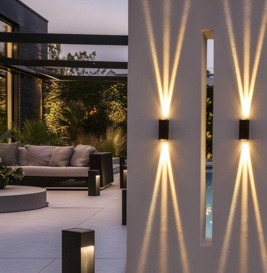 Indoor and Outdoor Garden Poolside Beam Light wall light fixture - www.Shopthatapp.com