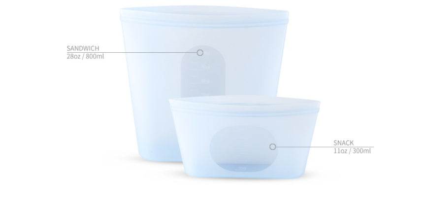 Silicone Refrigerator Food Storage Vacuum Seal Bag - www.Shopthatapp.com