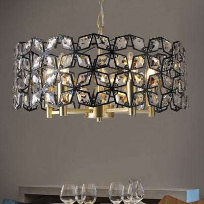 Modern Crystal Chandelier, Suitable For Living Room Round Crystal Lamp Luxury Home Decoration Lamps - www.Shopthatapp.com