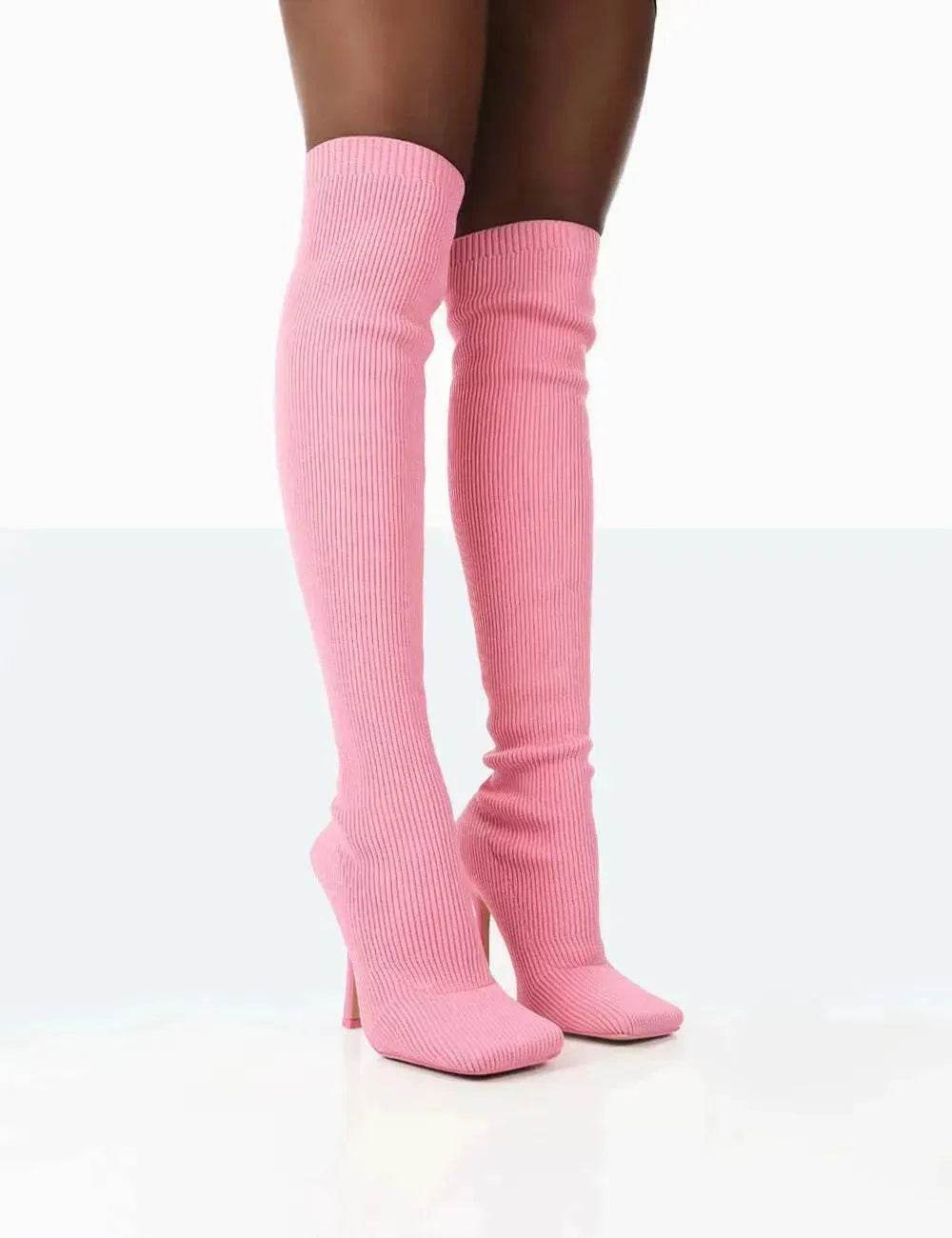 Thigh High Boots Women Over The Knee Long Boots Fashion Shoes - www.Shopthatapp.com