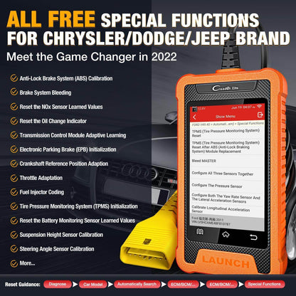 US EU Warehouse Launches CRE Full System Diagnostic Tool For Chrysler And OBD2 Code Reader Car Scanner For JEEP And DODGE - www.Shopthatapp.com