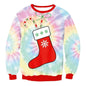 Autumn Winter Fashion Ugly Christmas Sweater Santa Elf Funny Pullover Womens Mens Print Sweaters Tops Clothing - www.Shopthatapp.com