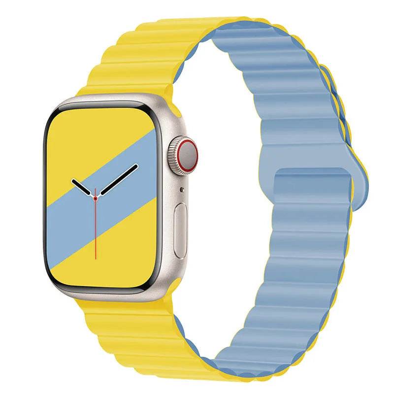 Band Silicone Magnetic Watch Strap - www.Shopthatapp.com