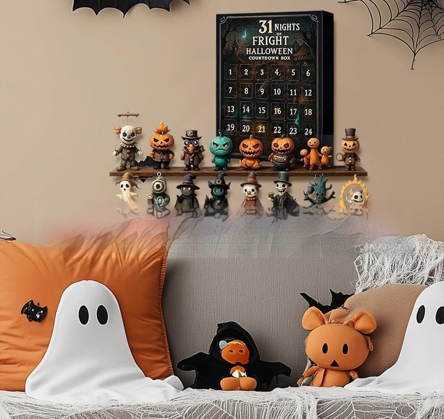31 Night Scare Halloween Countdown Box With Doll Advent Countdown Blind Box - www.Shopthatapp.com