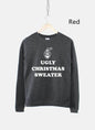 Women's Ugly Christmas Sweater Sweatshirt Bah Humbug Funny - www.Shopthatapp.com