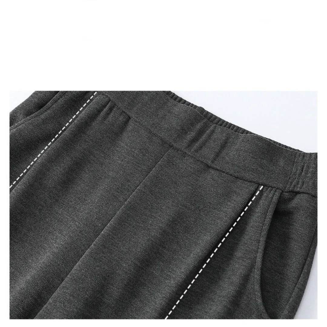 Casual Style High Waist Wide Leg Straight New Casual Pants trouser For Women - www.Shopthatapp.com