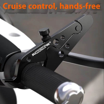 Motorcycle Throttle Grip CNC Aluminum Lock Assist Retainer Universal Cruise Control Bike Throttle Wrist Grip Handle Bar - www.Shopthatapp.com