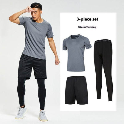 Fitness apparel - Quick Drying Workout clothes for men Gym wear - www.Shopthatapp.com
