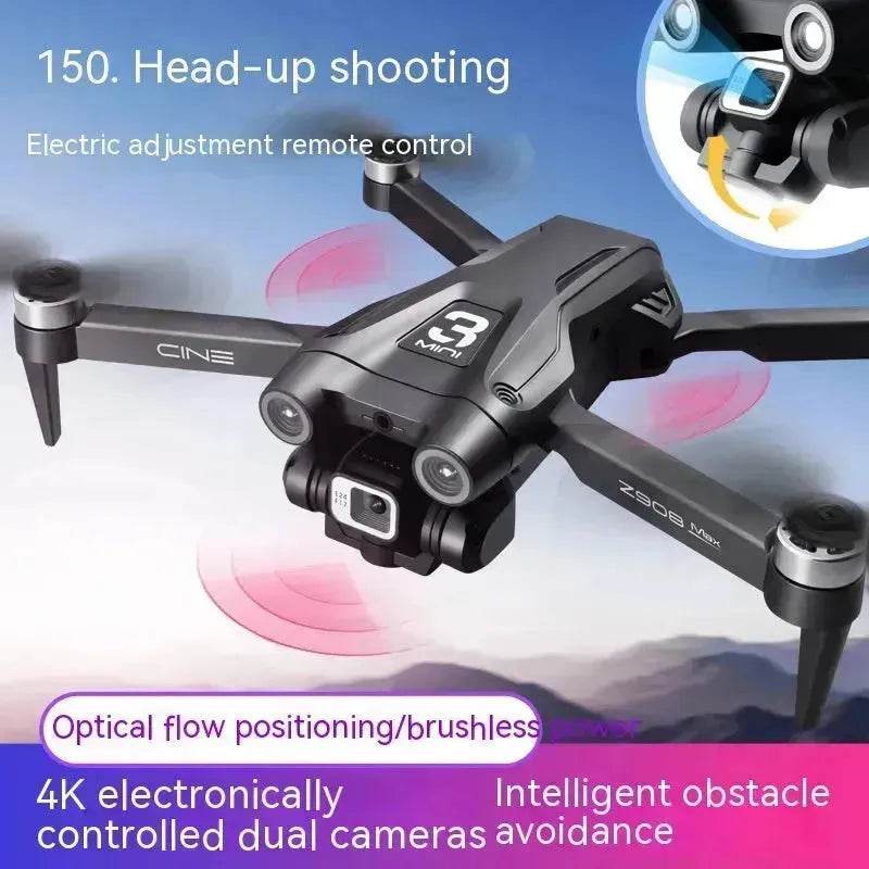 UAV Optical Flow Dual Camera Drone 480p Camera Obstacle Avoidance Aerial Photography Foldable Quadcopter - www.Shopthatapp.com