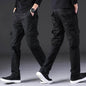 Overalls Men's Outdoor Casual Trousers Pure Cotton Straight Loose Multi-pocket Cargo Pant - www.Shopthatapp.com
