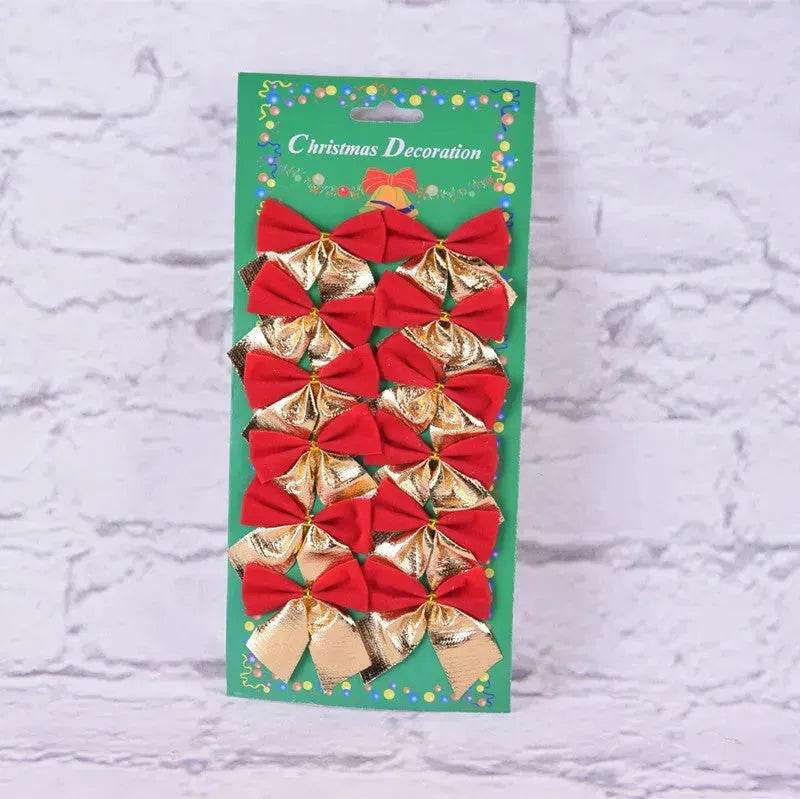Christmas Tree Ornaments Christmas Decoration Bow - www.Shopthatapp.com