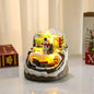 Christmas Rotating Resin Luminous Music Box Ornaments - www.Shopthatapp.com