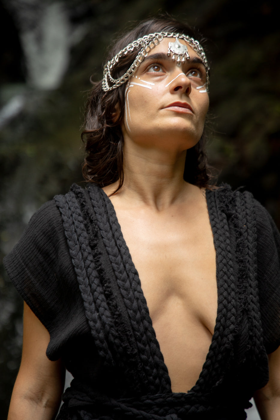 Robe de plage kimono en coton tressé