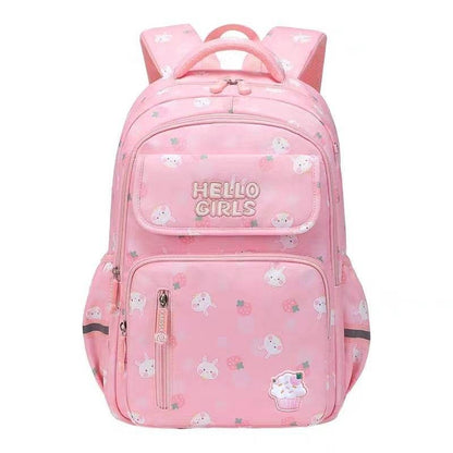 6-12-year-old Primary School Children Girls Backpack Large Capacity Schoolbag - www.Shopthatapp.com #