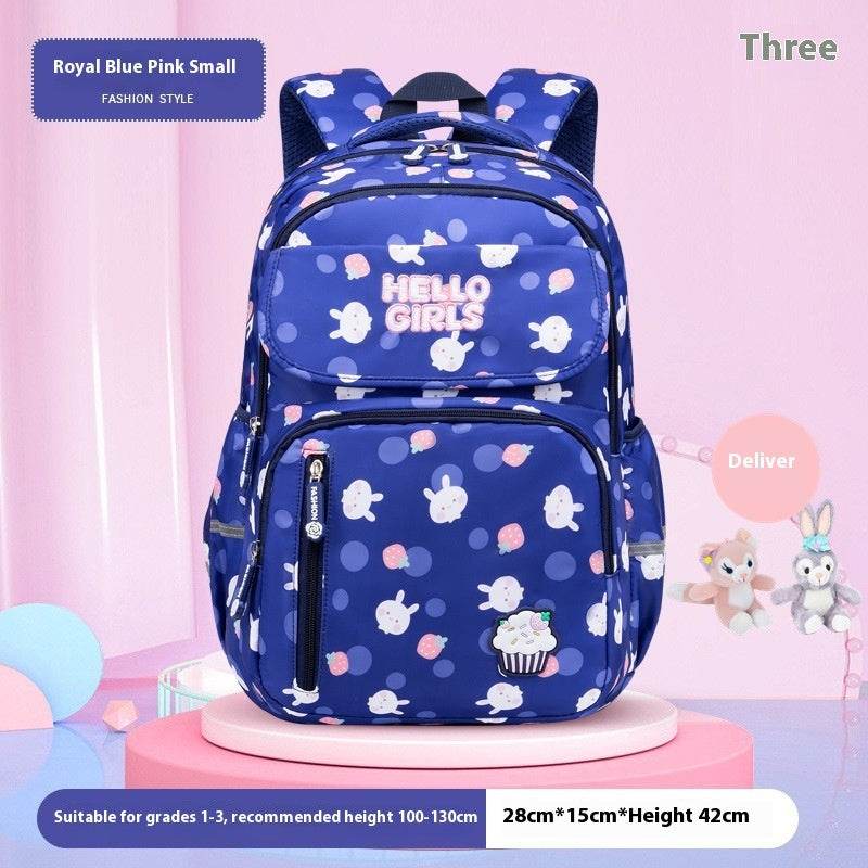6-12-year-old Primary School Children Girls Backpack Large Capacity Schoolbag - www.Shopthatapp.com #