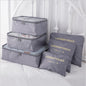 6 PCS Travel Storage Bag Set for Clothes Tidy Organizer - www.Shopthatapp.com