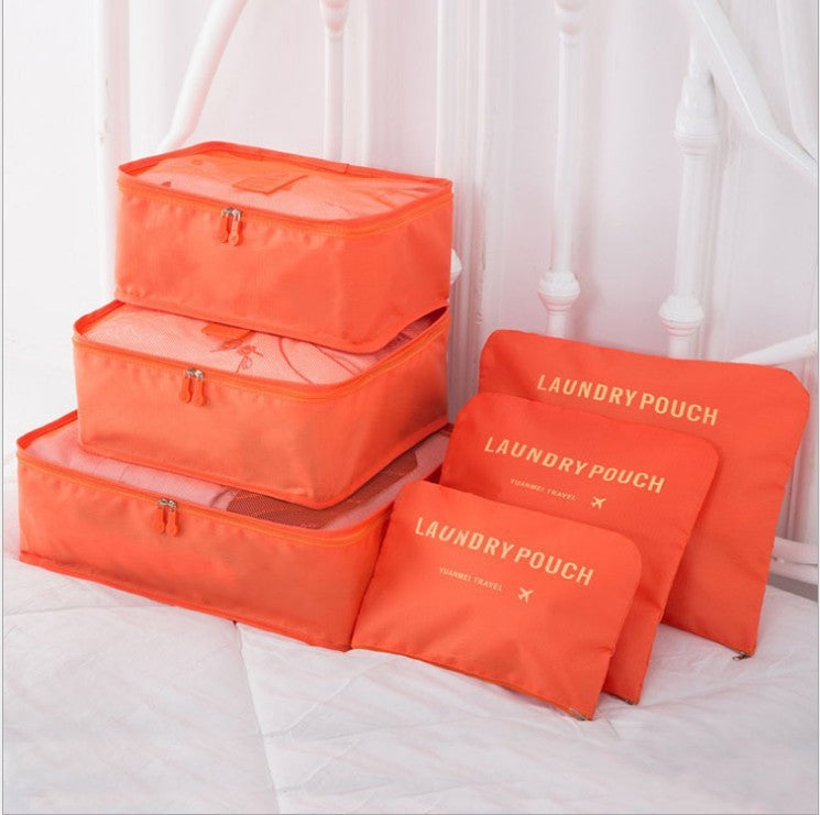 6 PCS Travel Storage Bag Set for Clothes Tidy Organizer - www.Shopthatapp.com
