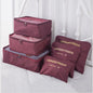 6 PCS Travel Storage Bag Set for Clothes Tidy Organizer - www.Shopthatapp.com
