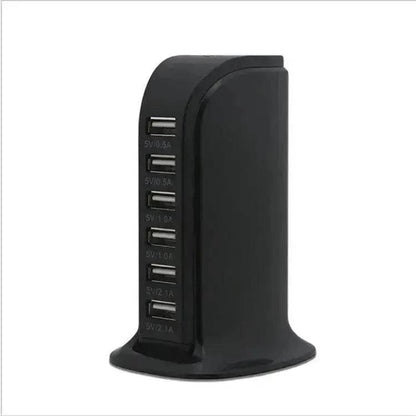 6 Port USB Sailboat Power Strip Charger - www.Shopthatapp.com