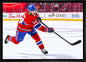 Nick Suzuki Montreal Canadiens Framed 20x29 Shooting Follow Through Canvas - www.Shopthatapp.com