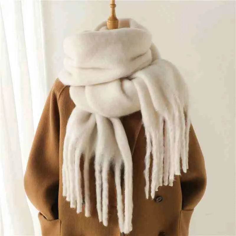 Women's Winter Scarf Cashmere Warm Soft Shawl - www.Shopthatapp.com