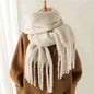 Women's Winter Scarf Cashmere Warm Soft Shawl - www.Shopthatapp.com