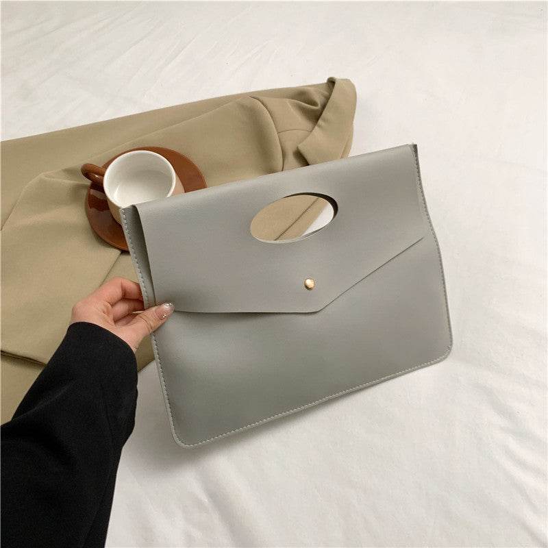 Women's Versatile Handheld Tote Bag With Large Capacity Envelope Handbag - www.Shopthatapp.com
