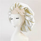 Silk Hair Bonnet For Sleeping Satin bonnet for curly hair - www.Shopthatapp.com