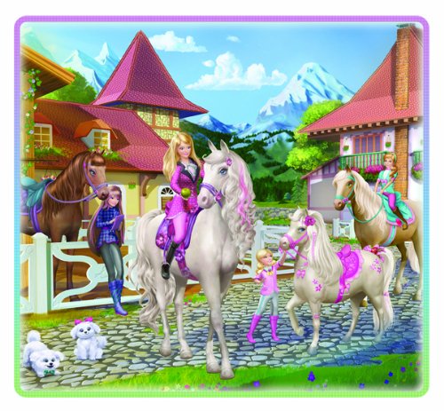 Barbie & Her Sisters in A Pony Tale/ Barbie & ses Soeurs au Club Hippique (Bilingual) - www.Shopthatapp.com