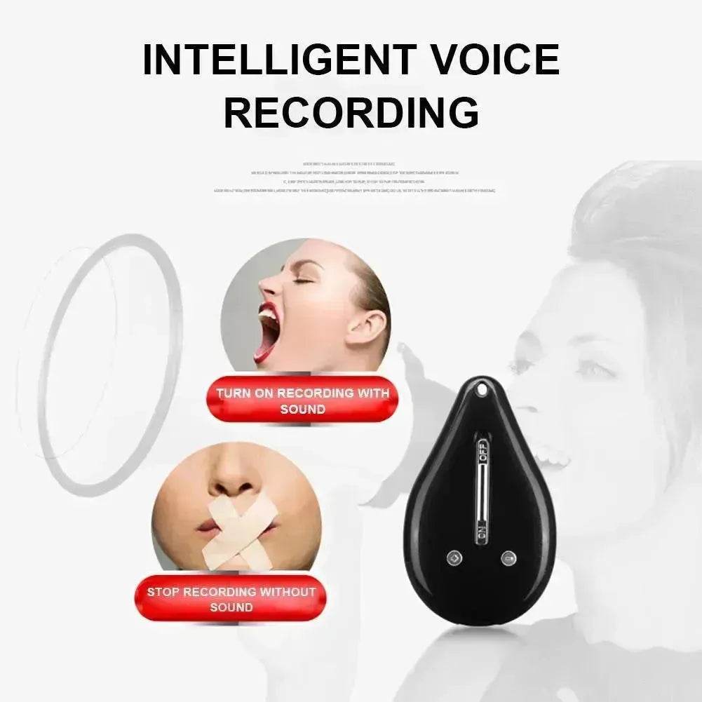STTWUNAKE mini hidden voice recorder Professional Digital 8GB HD noise reduction Time stamp Spy voice recorder Built-in battery - www.Shopthatapp.com