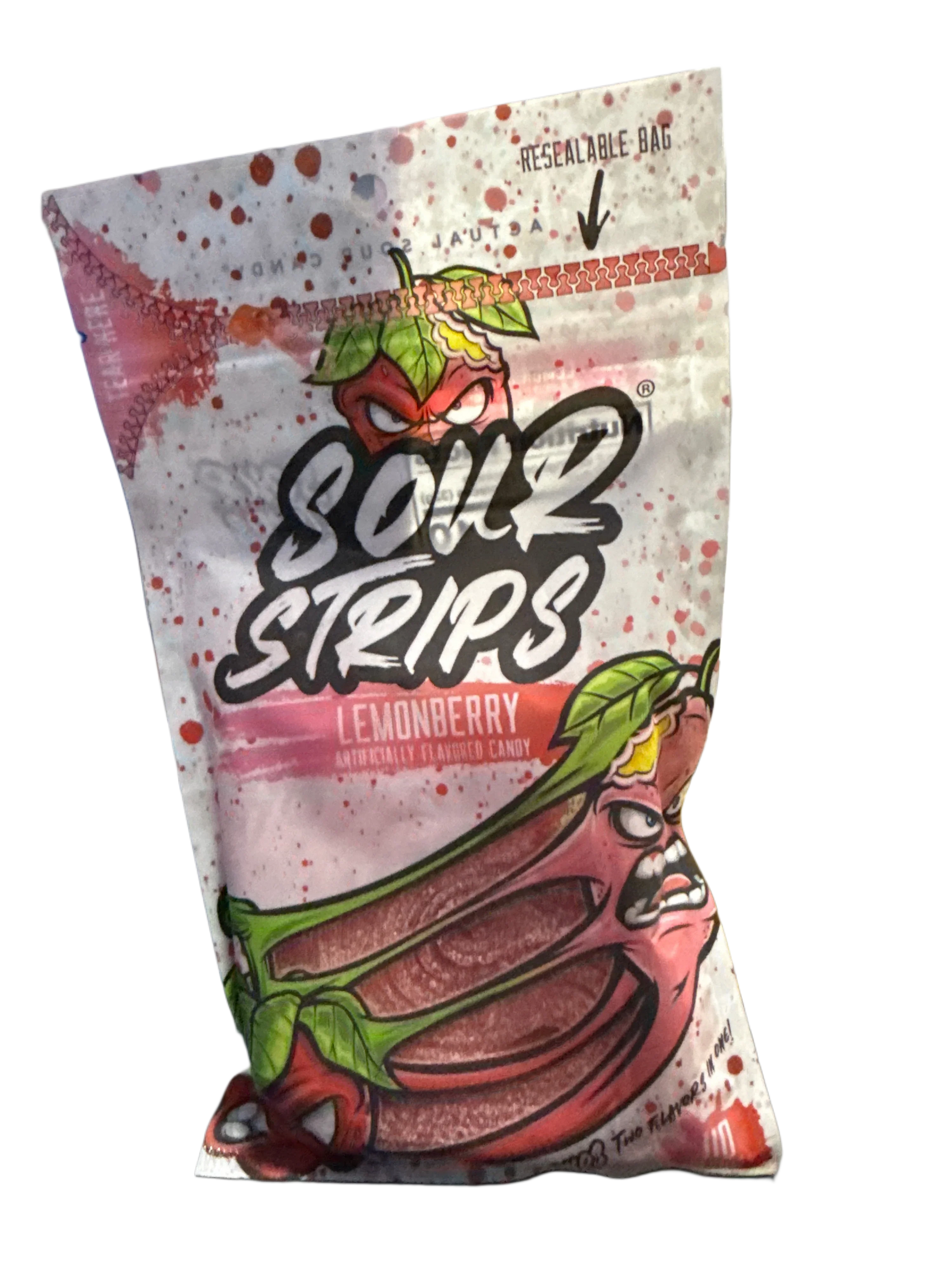 Sour Strips Lemonberry Flavour 96G - U.S Edition - www.Shopthatapp.com