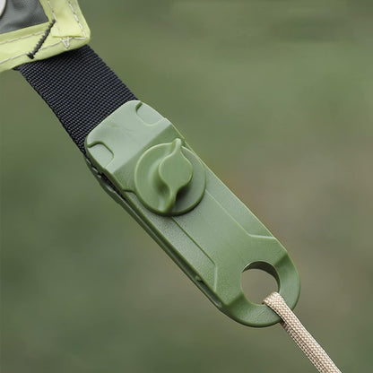 Tarpaulin Clips with 4mm Tarpaulin Ties for Camping Cargo Car Boat 10 Pack