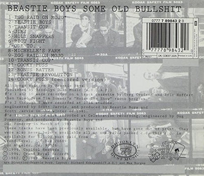 Beastie Boys / Some Old Bullshit - CD (Used) - www.Shopthatapp.com