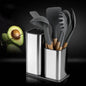 Stainless Steel Kitchen Cutlery Holder Utensils holder - www.Shopthatapp.com