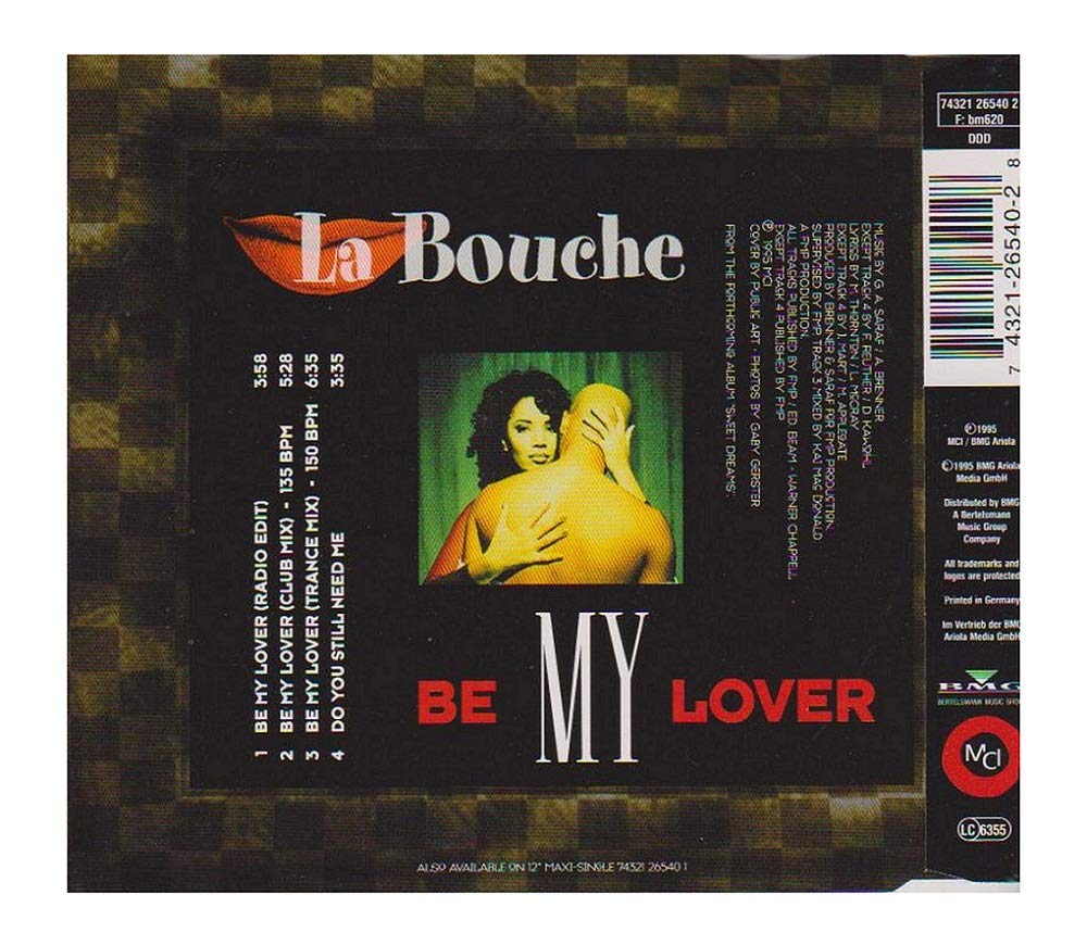 Be my lover [Single-CD] - www.Shopthatapp.com