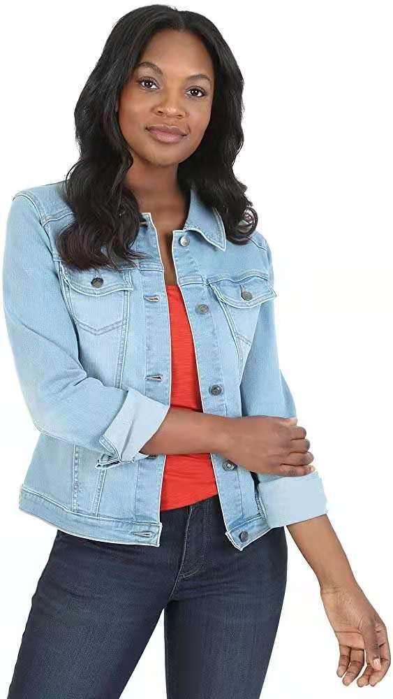 New Style Denim Jacket Women Slim Slimming - www.Shopthatapp.com
