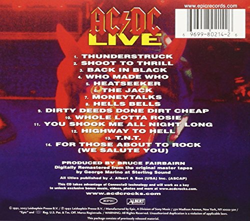 AC/DC / Live: 1992 - CD (Used)