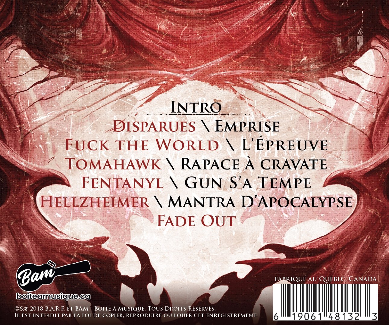 B.A.R.F. / Mantra - CD - www.Shopthatapp.com