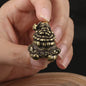 Christmas Sled Creative Antique Reproduction Distressed Ornaments Brass Crafts - www.Shopthatapp.com