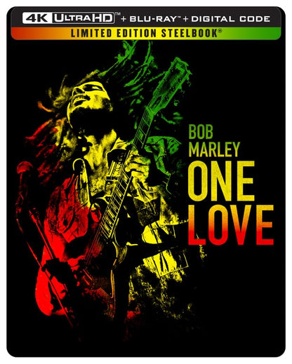 Bob Marley: One Love - 4K UHD Steelbook - www.Shopthatapp.com