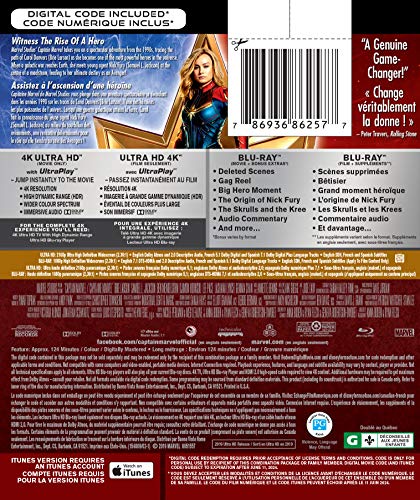 Captain Marvel - 4K/Blu-Ray - www.Shopthatapp.com