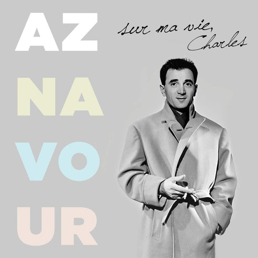 Charles Aznavour ‎/ Sur ma vie, Charles - LP blue - www.Shopthatapp.com