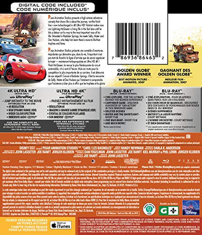 Cars - 4K/Blu-Ray - www.Shopthatapp.com