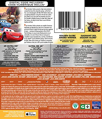 Cars - 4K/Blu-Ray - www.Shopthatapp.com