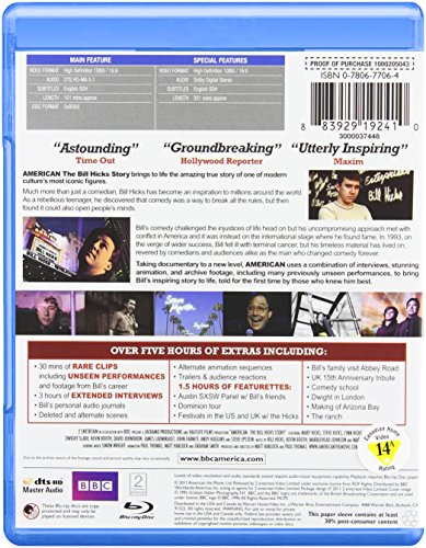 American: The Bill Hicks Story [Blu-ray] - www.Shopthatapp.com