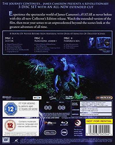 Avatar Ultimate Edition [Blu-ray] [Import anglais] - www.Shopthatapp.com