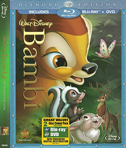 Bambi (Diamond Edition) - Blu-Ray/DVD (Used) - www.Shopthatapp.com